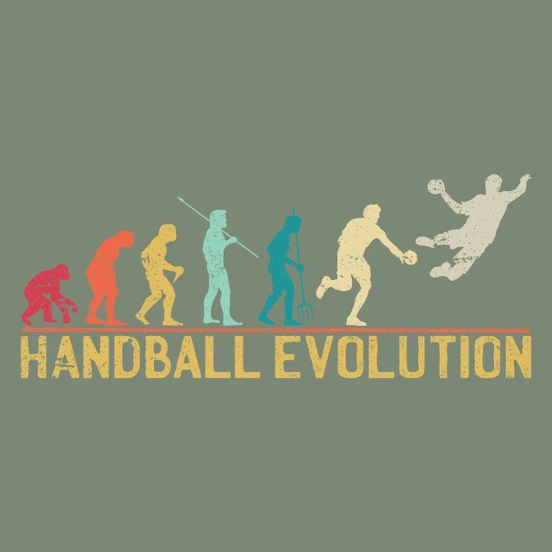 Conception de la progression de l'évolution du handball