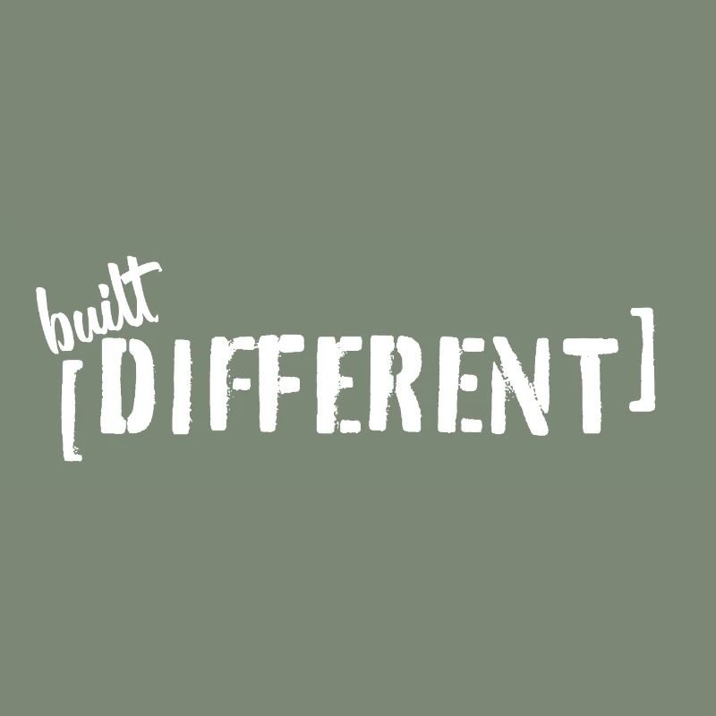 Construit différemment – Déclaration de faute de frappe Tendance