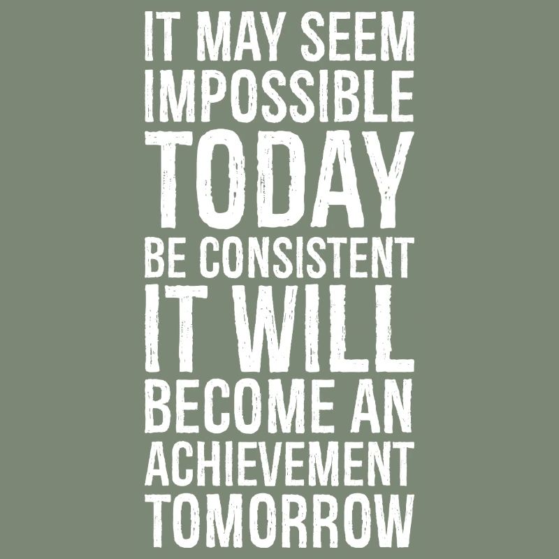 it may seem impossible today to be consistent with it