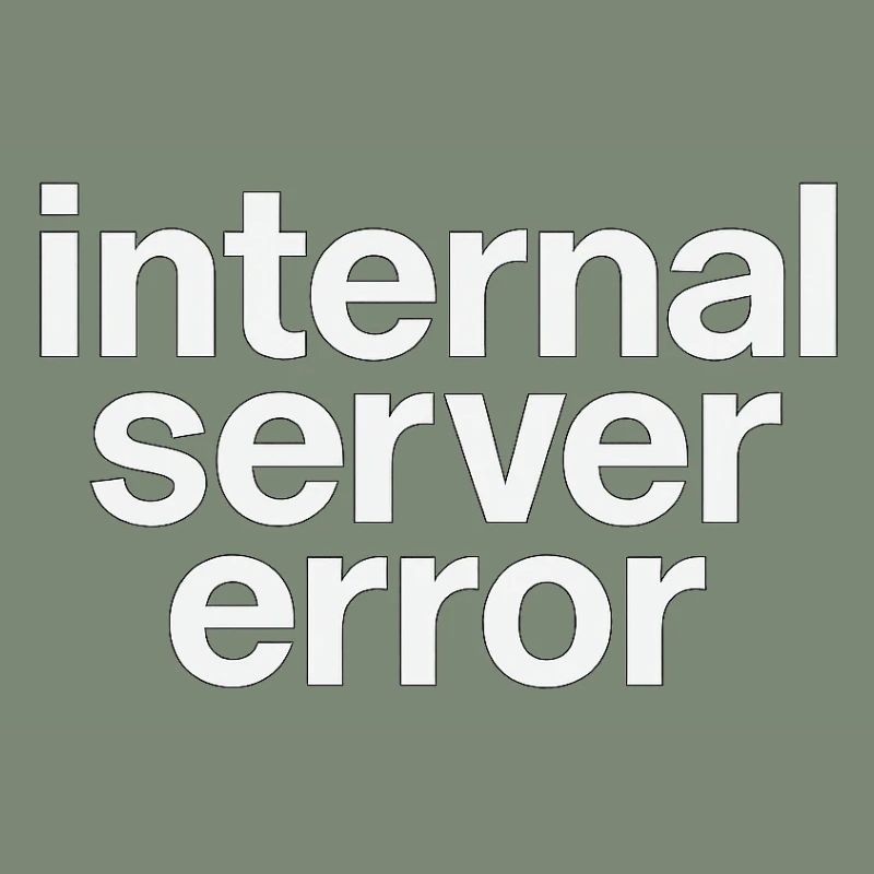 internal server error
