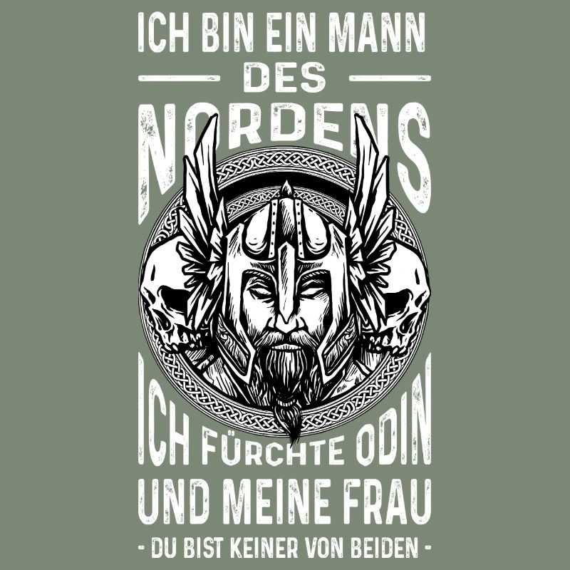 Ich Bin Ein Mann Des Nordens Wikinger Geschenk
