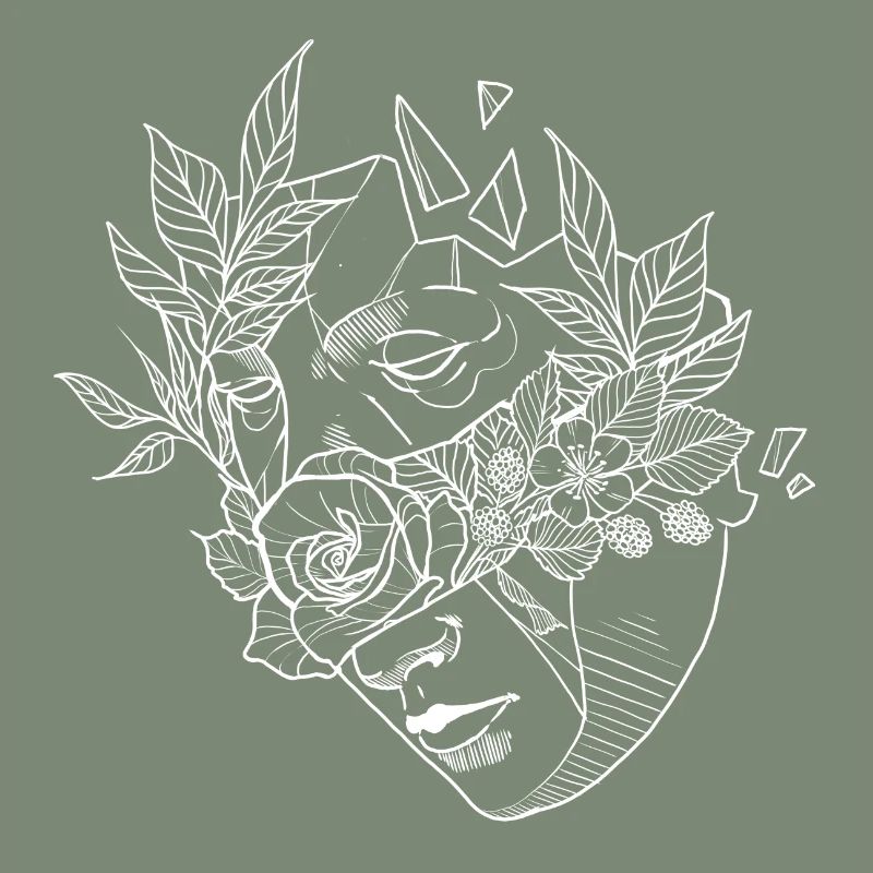 Masque de fleur 2