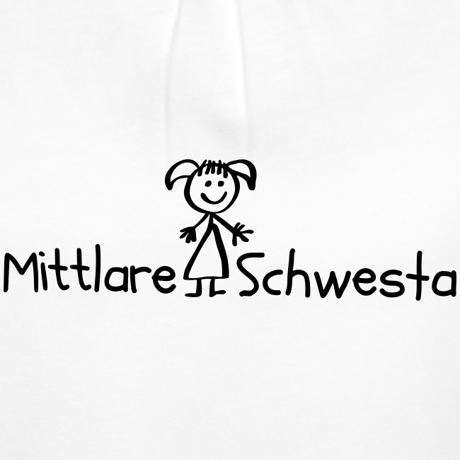 Mittlare Schwesta - Mädchen-T-Shirt mit Raffungen