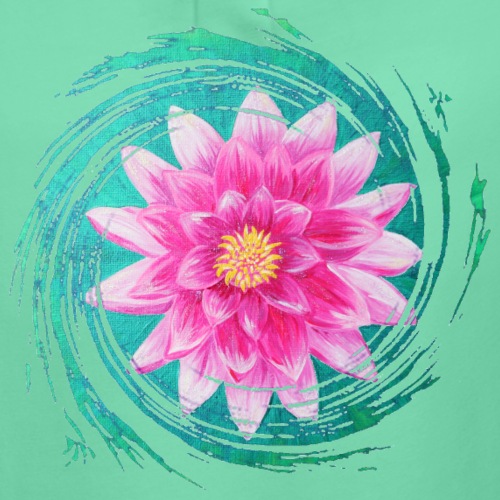 Leuchtender Lotus - Sonja Ariel von Staden - Mädchen-T-Shirt mit Raffungen