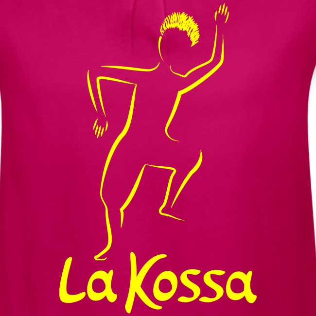 La Kossa - Unser Herz tanzt bunt - Logo Gelb