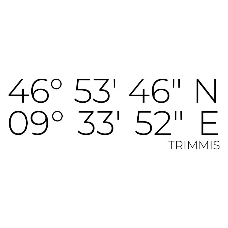Coordinates Trimmis Graubünden Switzerland