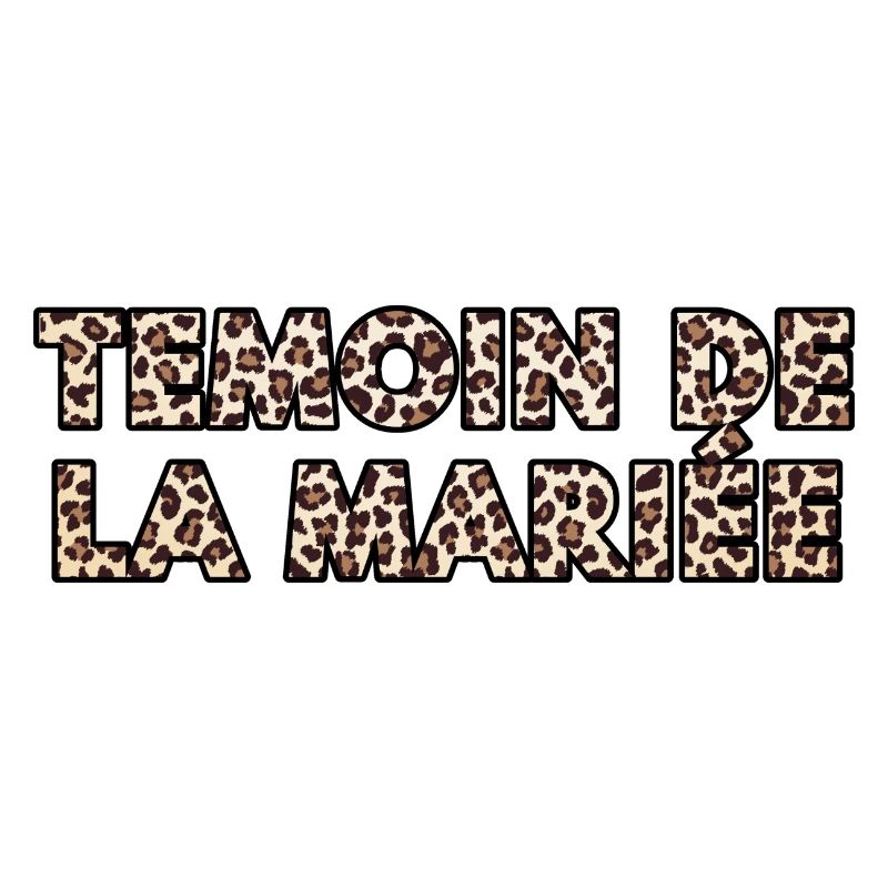 Témoin de La mariée léopard