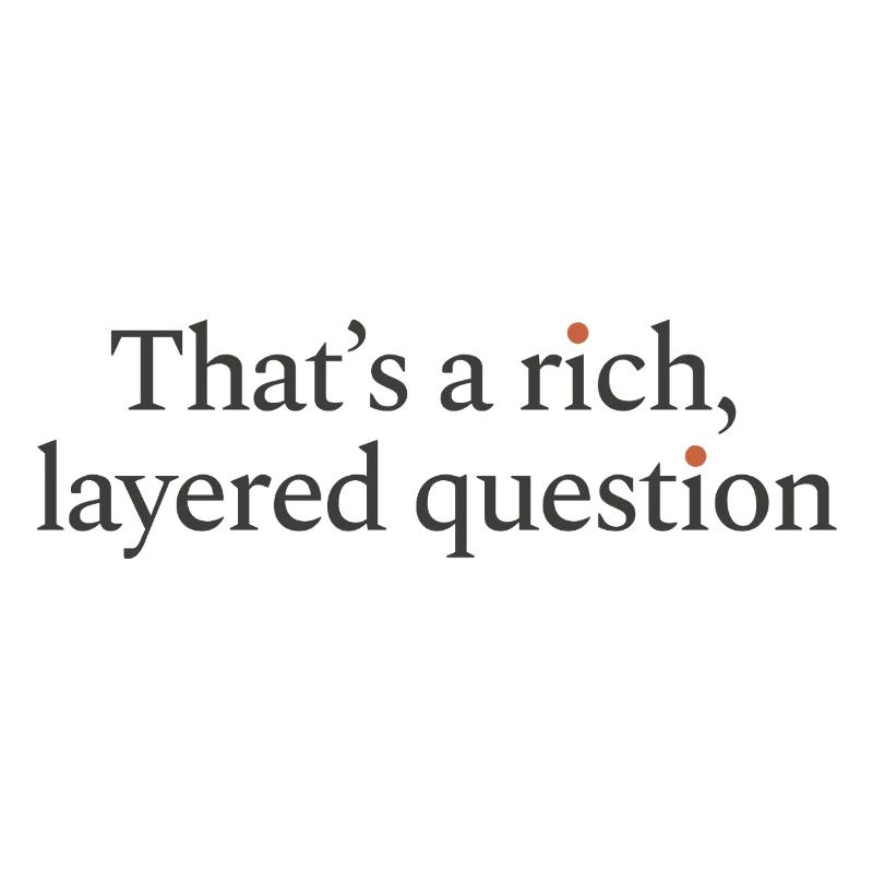 That is a rich, layered question