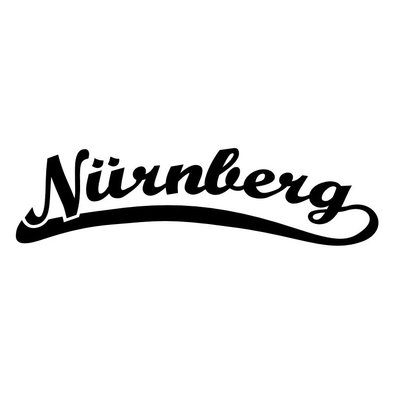 Nürnberg Schrift Retro
