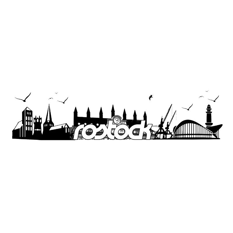 Silhouette de Rostock - design