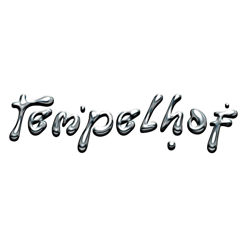 Tempelhof Liquid Chrome Typography