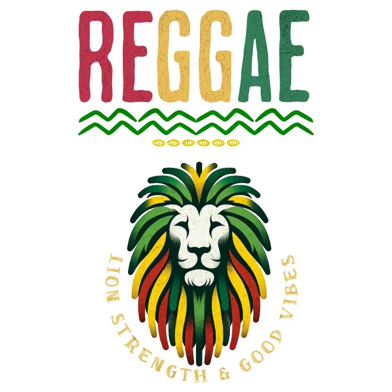 tshirt Reggae Lion