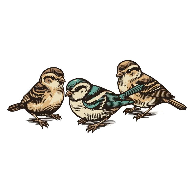 Trois petits oiseaux