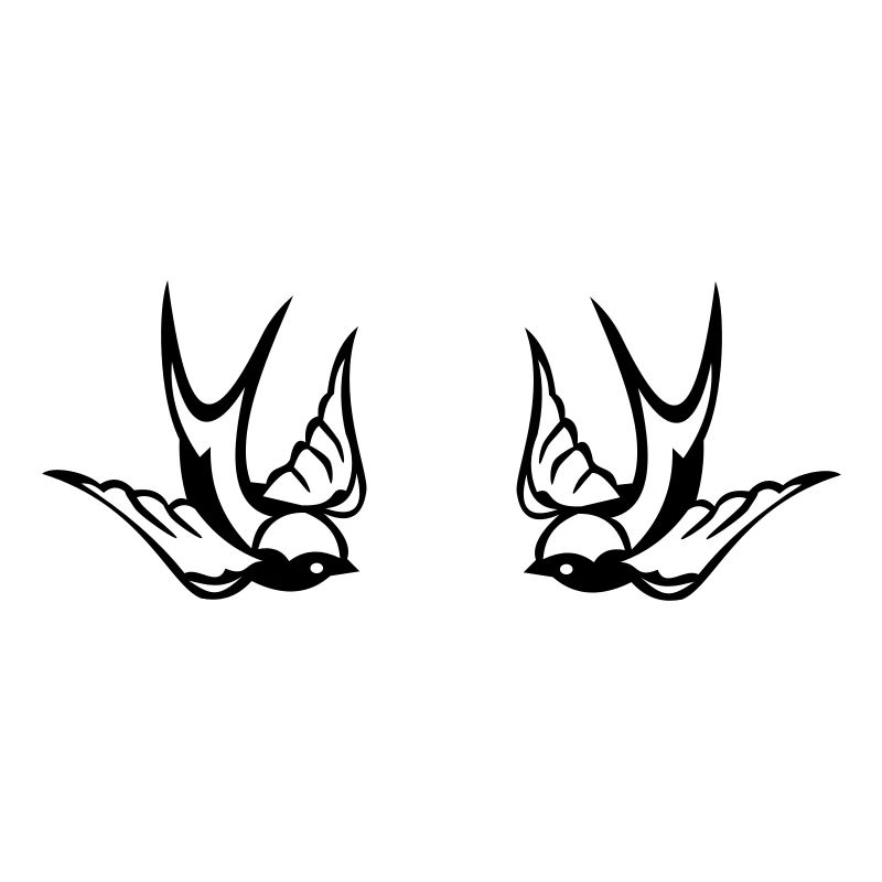 Swallows pair