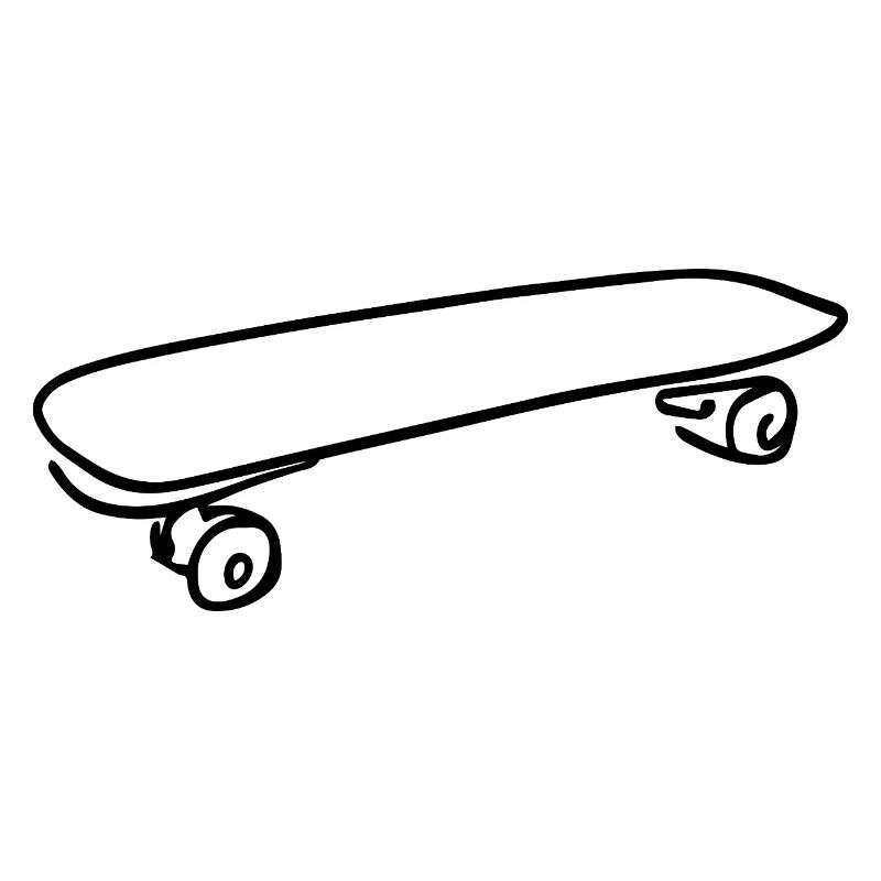 Skateboard Drawing