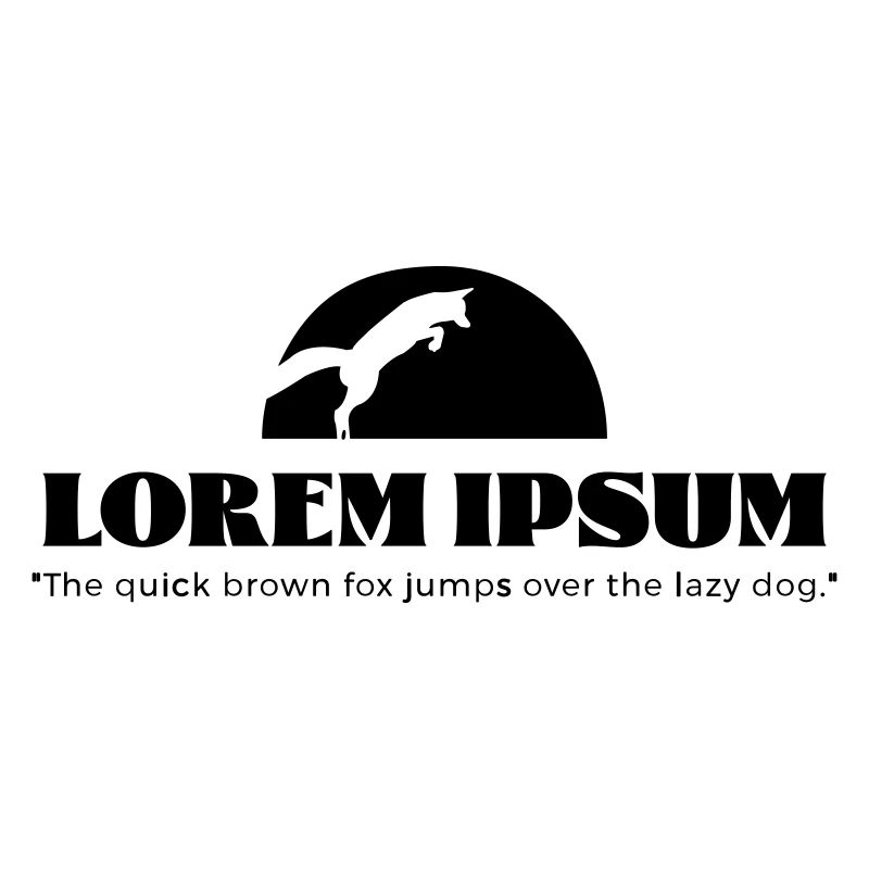 Lorem Ipsum "The quick brown ...