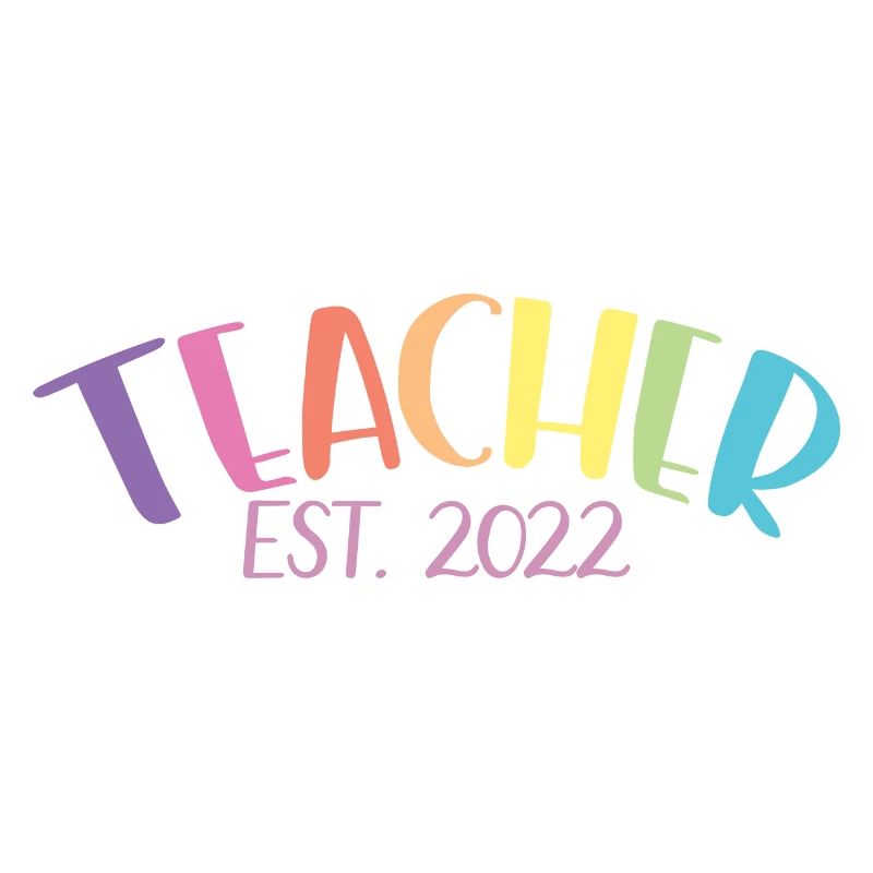 Enseignant Est. 2022 Diplôme Diplôme Enseignant Cadeau
