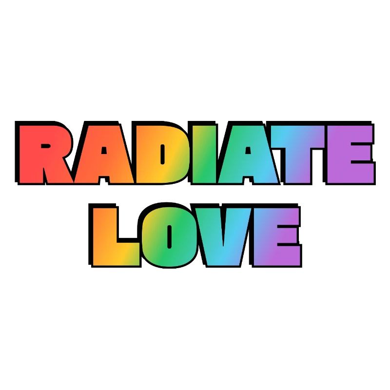 Radiate Love Rainbow