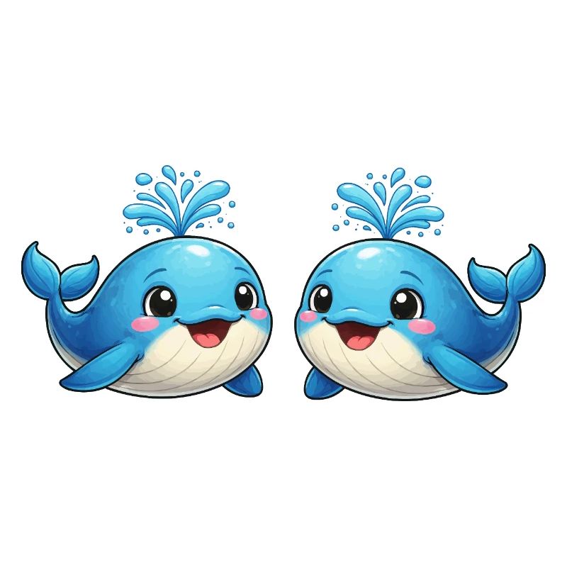 Bébés baleines