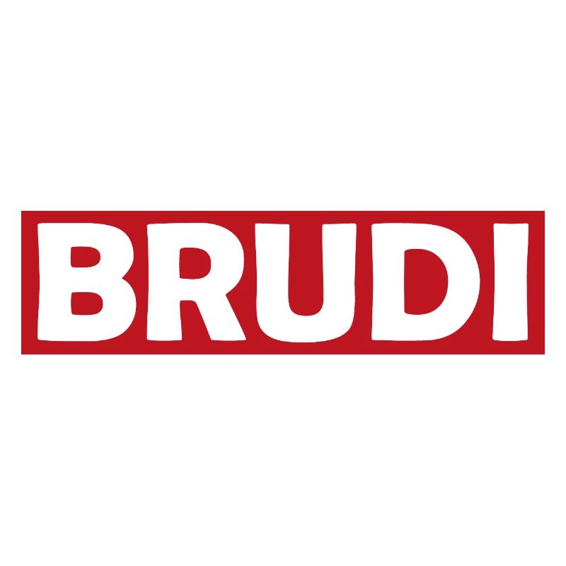 BRUDI Bold Red Logo Tee