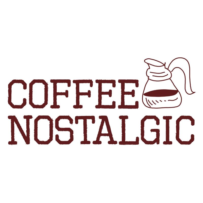 Coffee lover nostalgisch