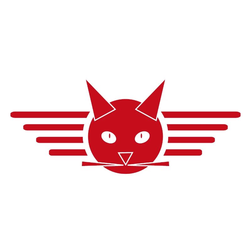 Conception créative de t-shirt Ailes de chat