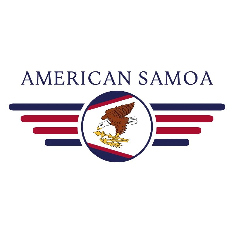 Samoa américaines, T-shirt design de style élégance