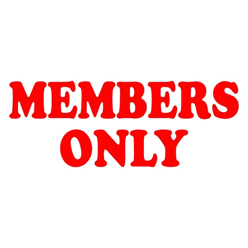 members only