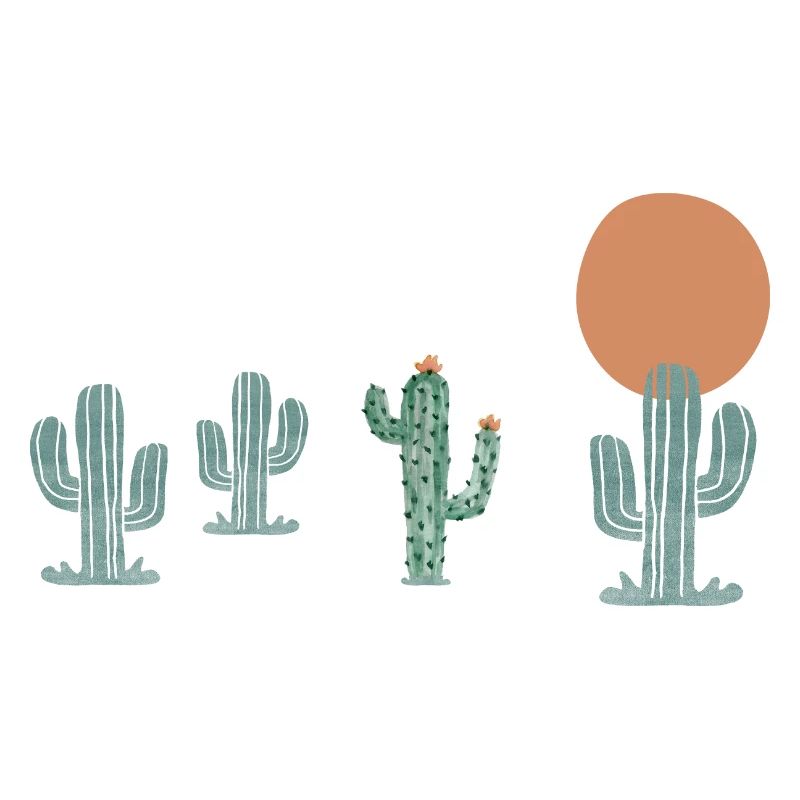 cactus boho