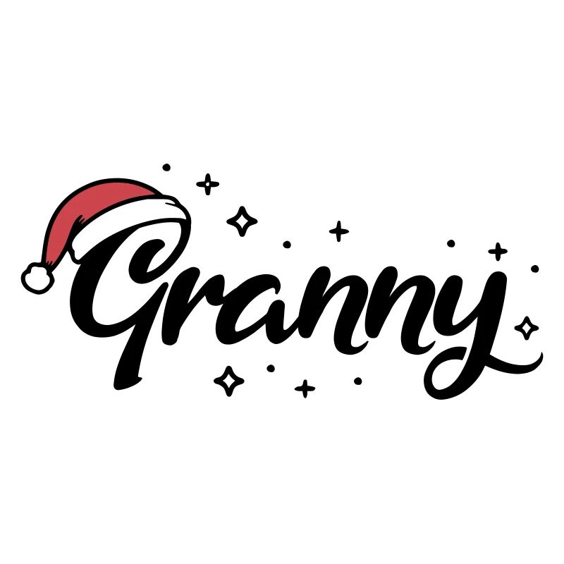 Weihnachtsmütze Granny Oma