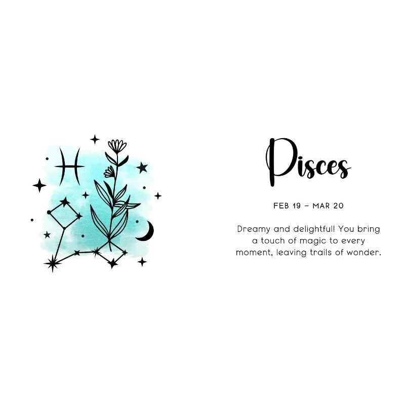 Pisces Zodiac Coffee Mug: Celestial Gift