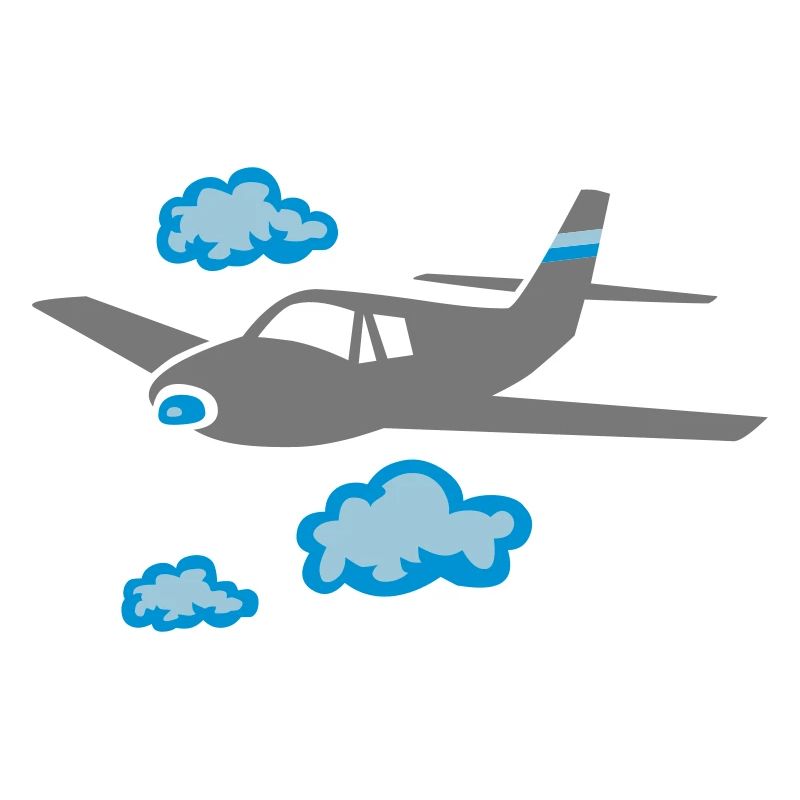 airplane fly sky