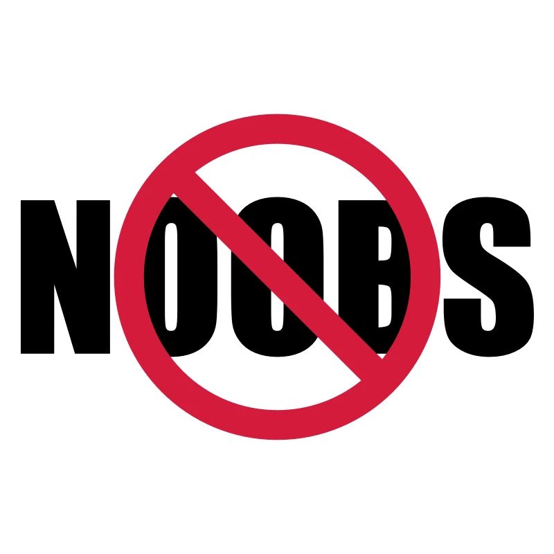 Aucun signe de noobs interdit
