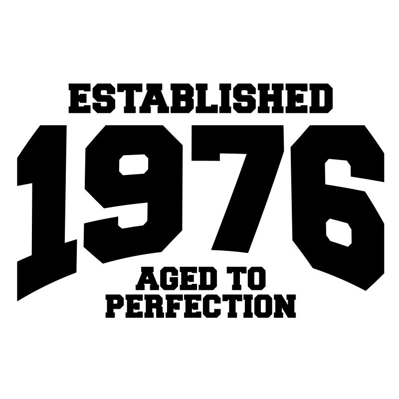 aged to perfection established 1976 (de)