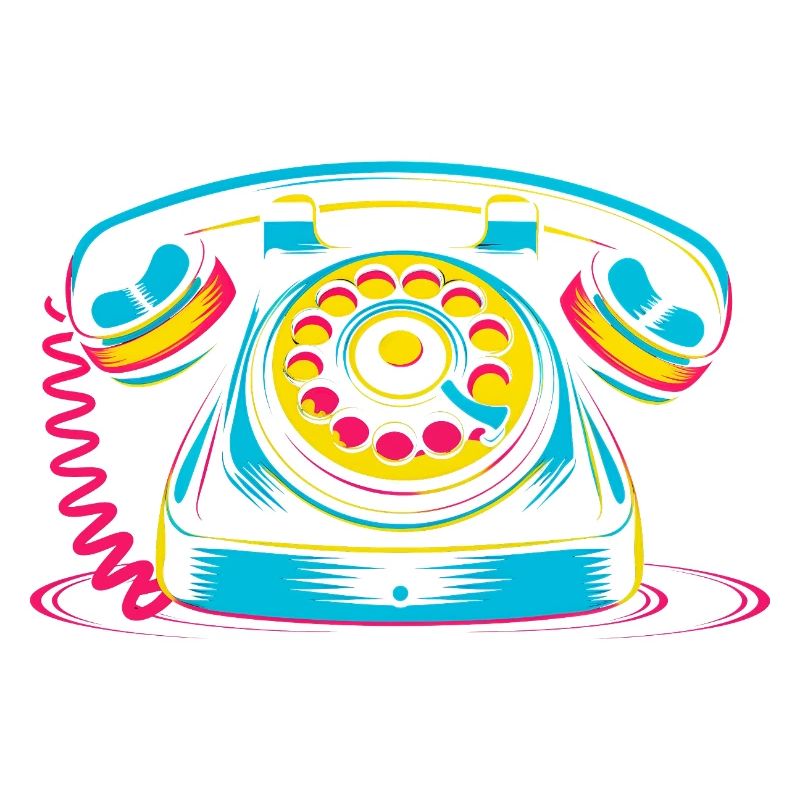 Retro Phone 80s