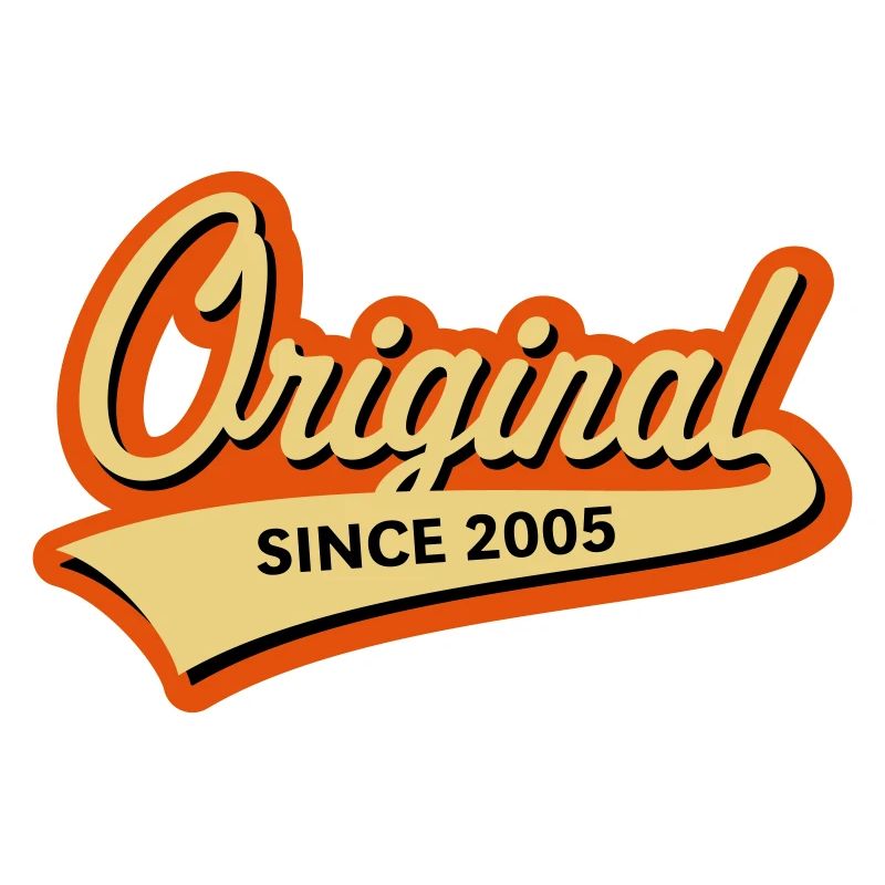 Original depuis 2005 (année de naissance, anniversaire / 3C)