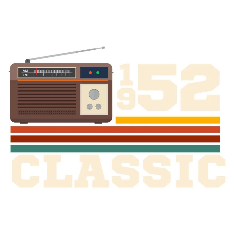 Anniversary 1952 retro classic