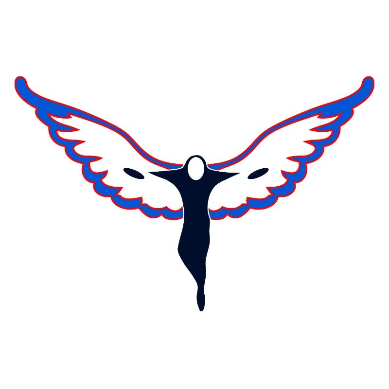 Flügelheld Silhouette