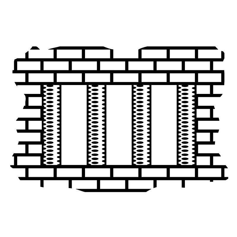 Vergittertes Fenster / barred window (1c)