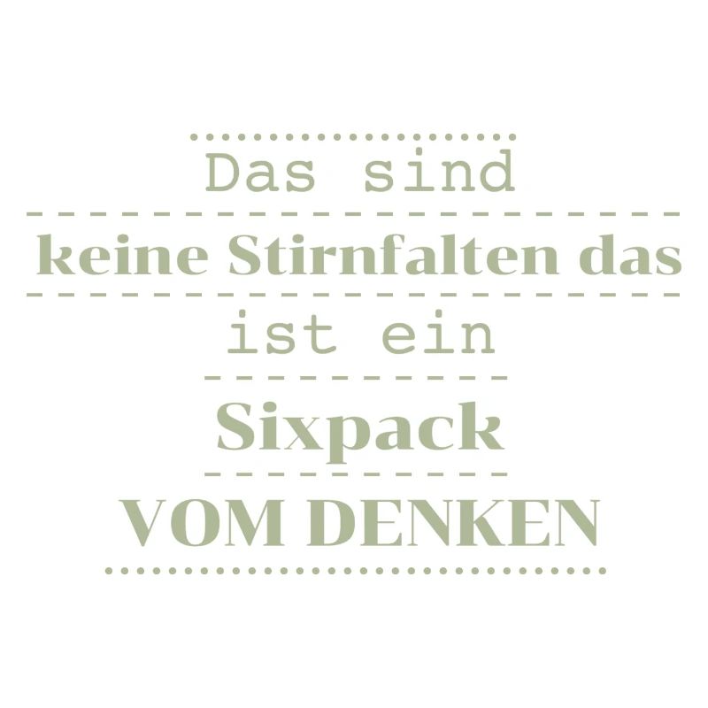 Dicton drôle Six Pack