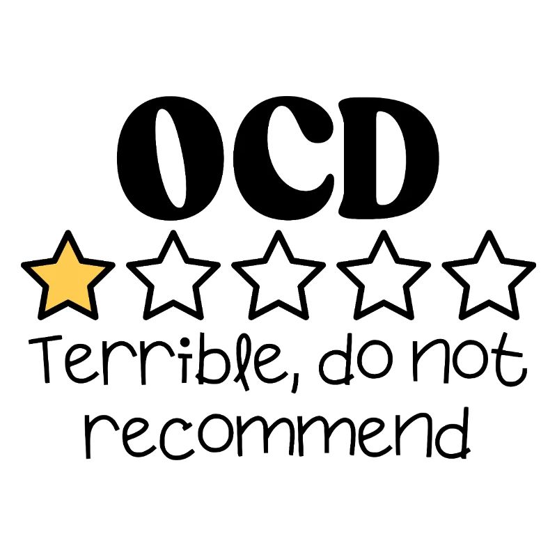 OCD Life Funny Relatable quote