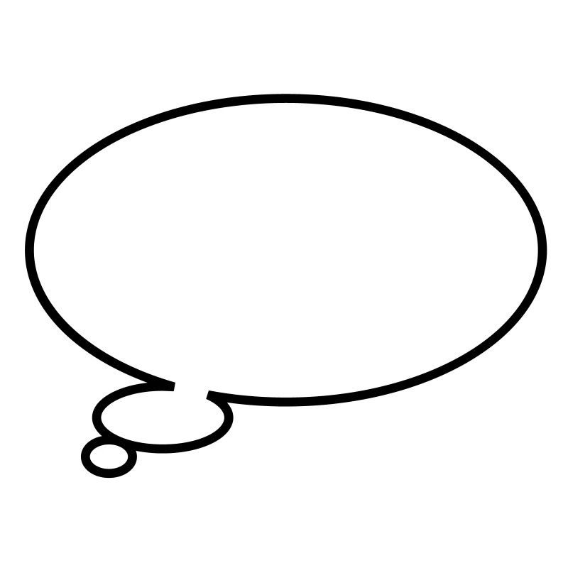 Thinking bubble
