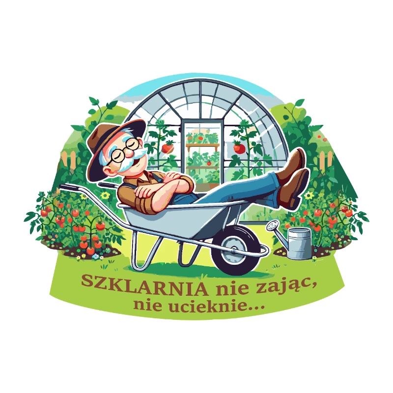 Ein Gewächshaus läuft nicht weg