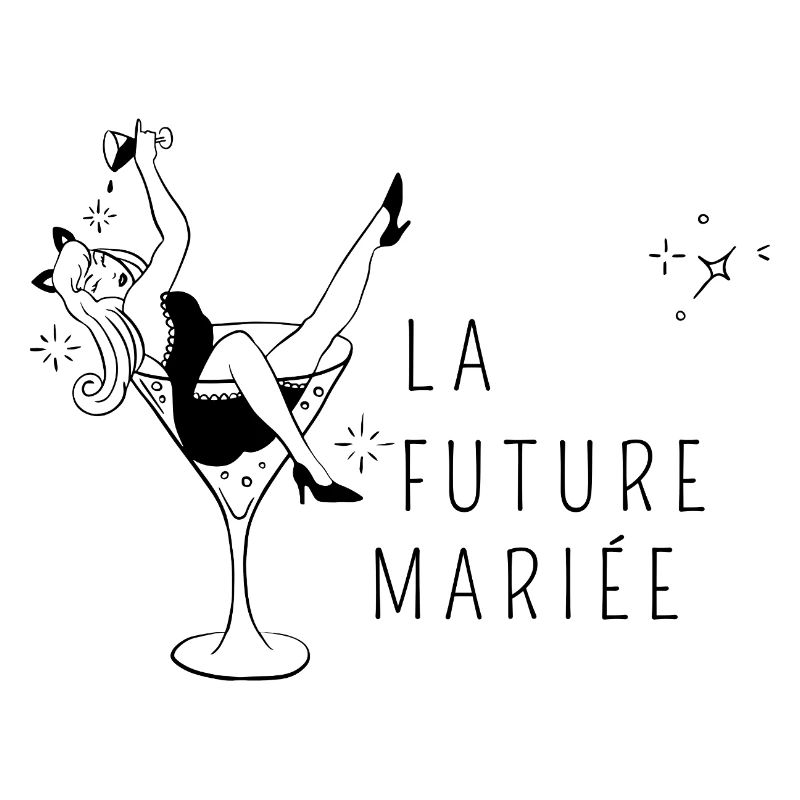 La future mariée - EVJF - Visuel Fun