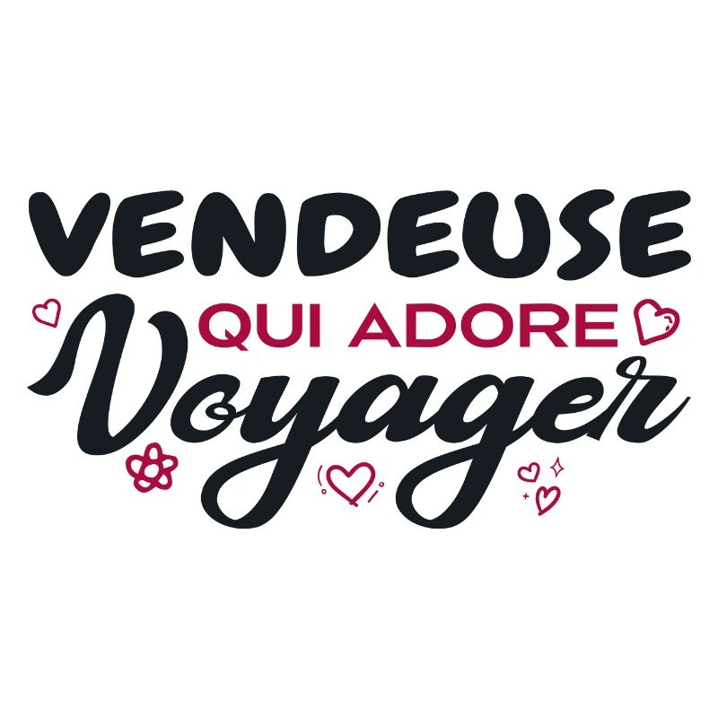 Vendeuse globe-trotteuse passionnée de voyages