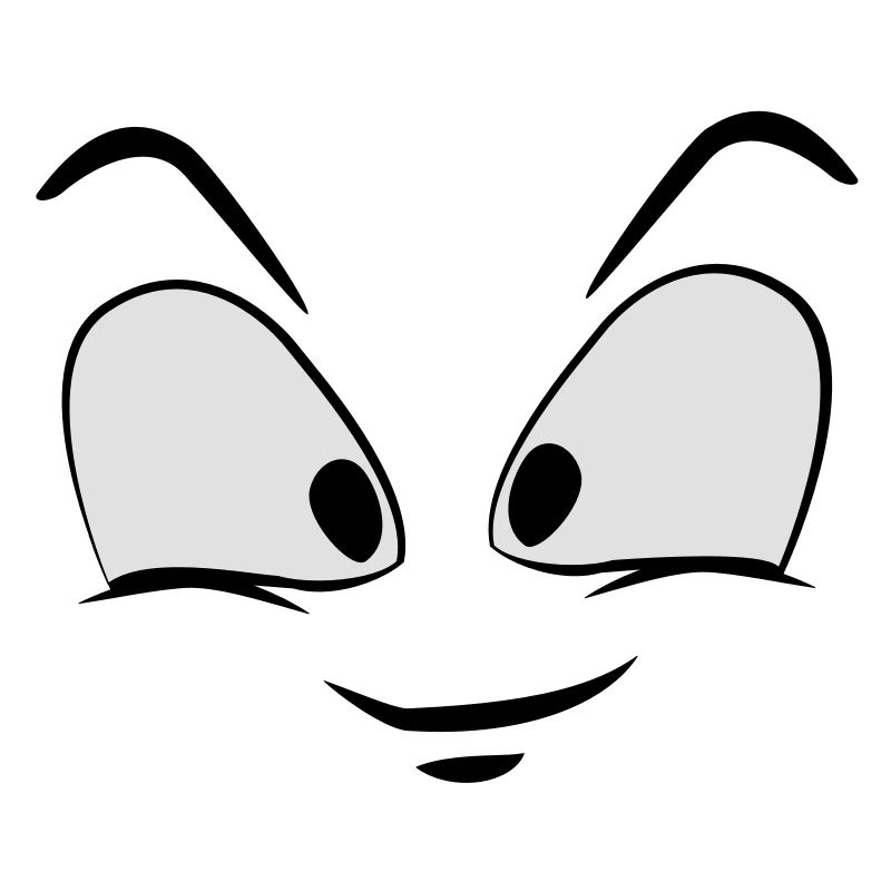 le visage drôles
