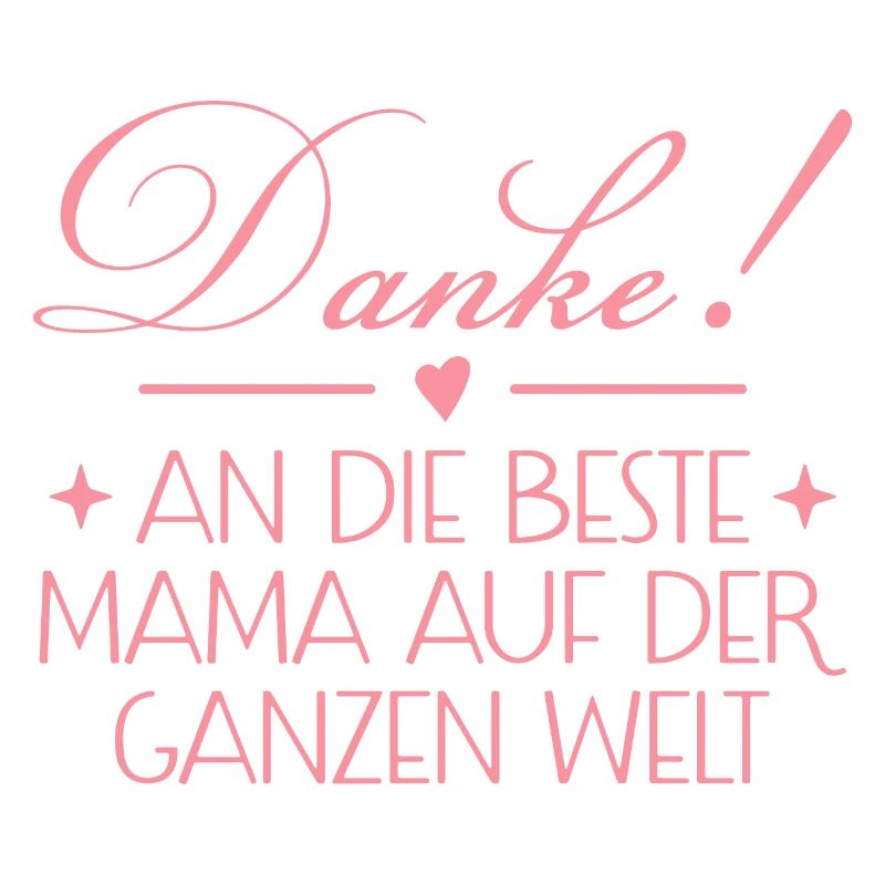 Muttertag Danke Mama
