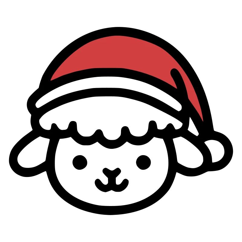 Christmas Cute Sheep