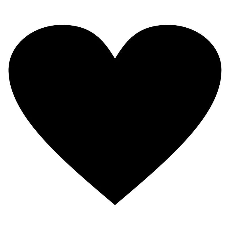 Cœur noir Awesomeelement
