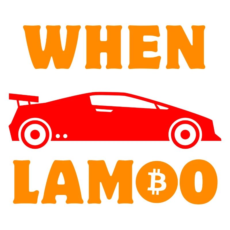 Krypto When Lambo BTC Bitcoin